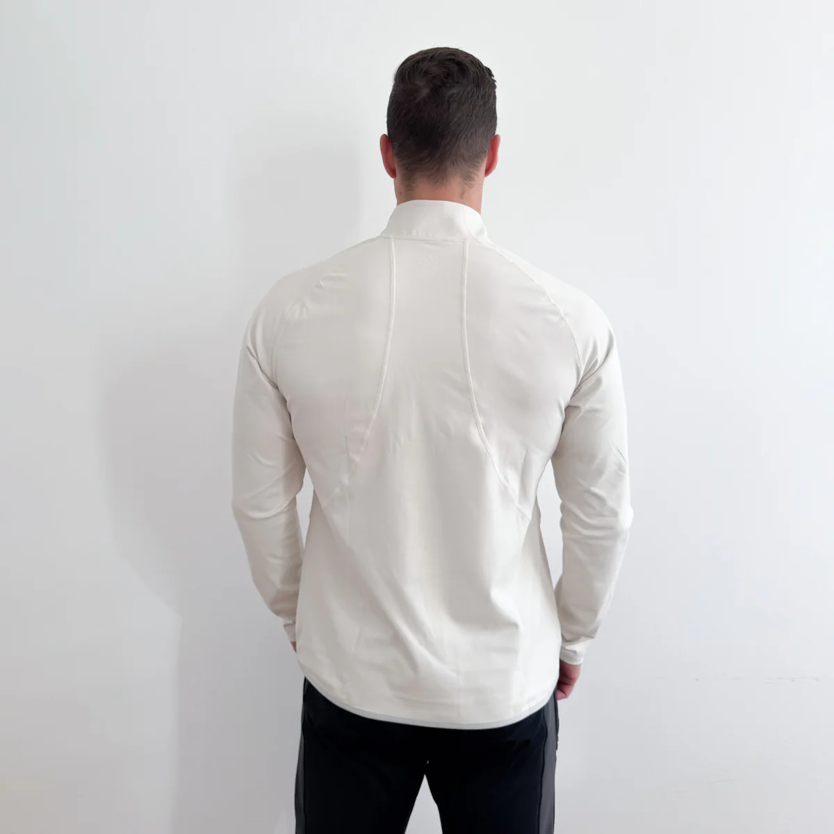 Half Zip Training Running Longsleeves for Men - Image 3