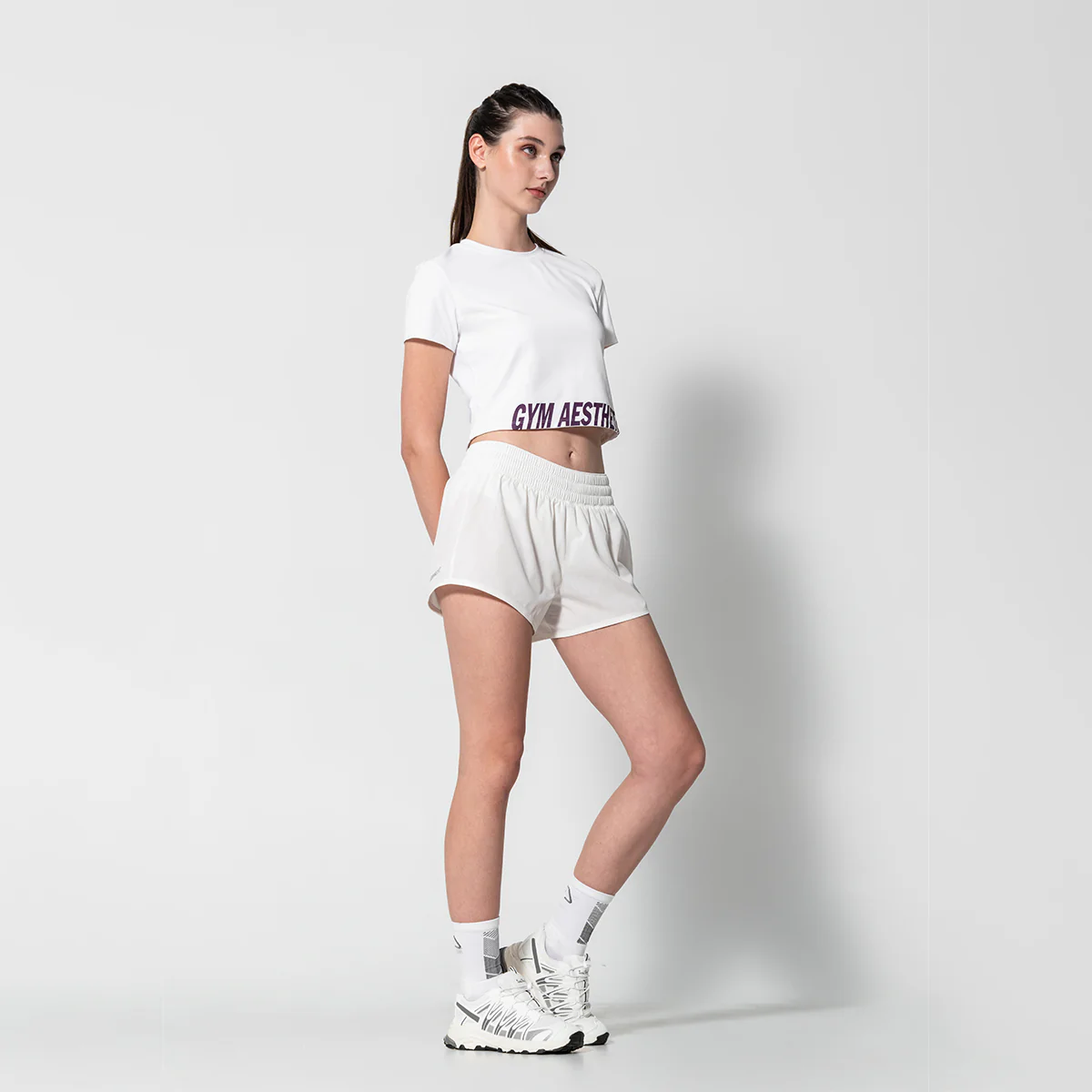 Breathable Activewear Brief-Lined  3 Inch Running Shorts for Women - Image 19