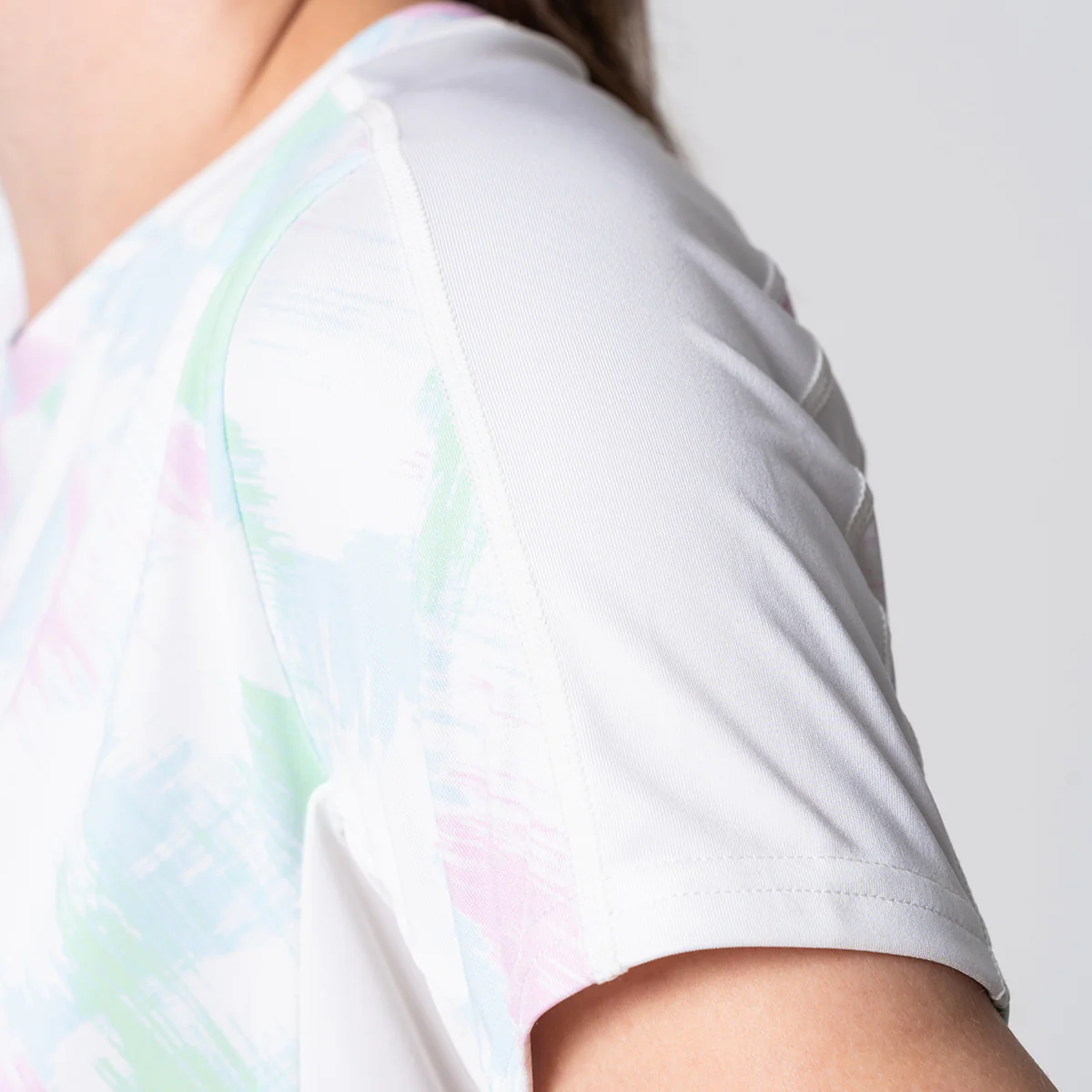 GA Tech Activewear Pattern T Shirt for Women - Image 5
