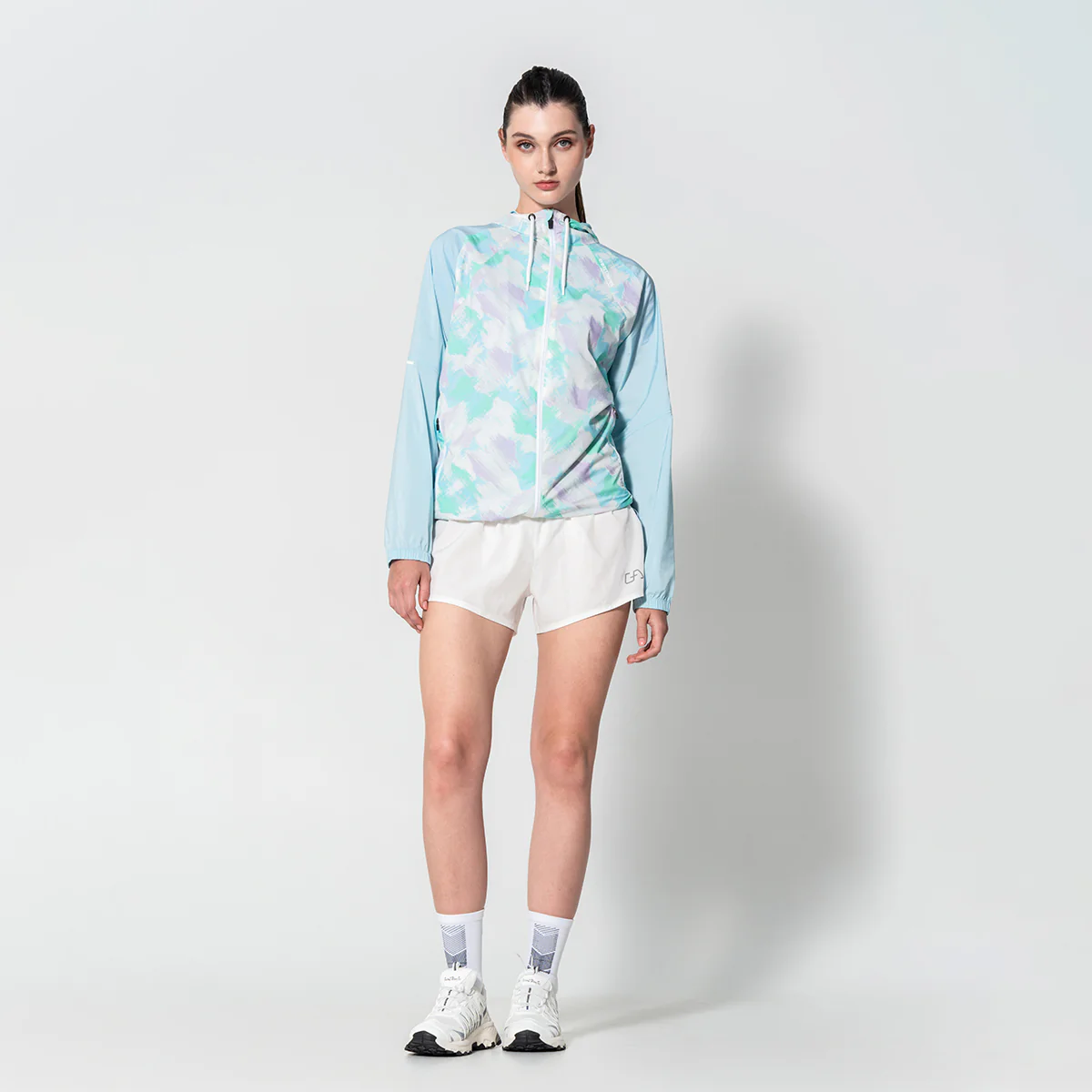 Pattern Athleisure Water Resistant Jacket for Unisex - Image 19