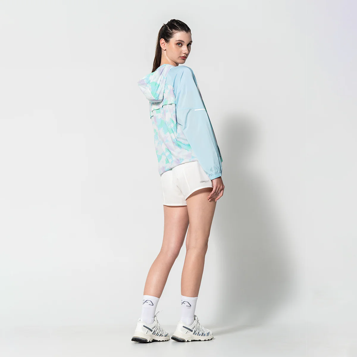 Pattern Athleisure Water Resistant Jacket for Unisex - Image 21