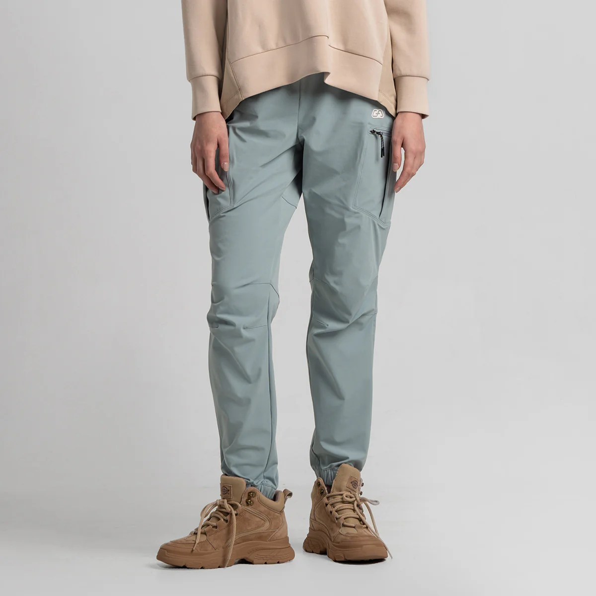 Functional Trendy Cargo Pants for Women - Image 20
